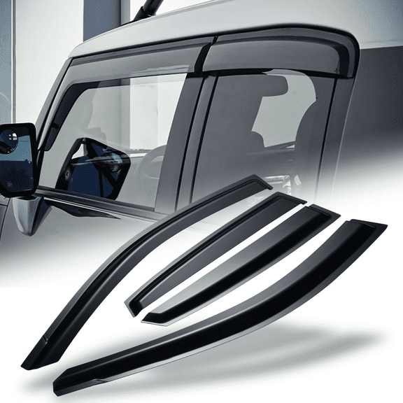 Magshion Set of 4 Outside Mount Window Visor Deflector Rain Guards Smoke Tinted for 2018-2023 Hyundai Kona