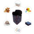 thumbnail image 7 of Yayeee Freestanding Laundry Hamper with Handle Collapsible Large Storage Basket for Clothes, Red Starry Pattern, 7 of 7