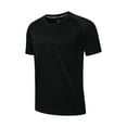 thumbnail image 2 of 3 Pack Mens Running T Shirts Gym Clothes Shirts Dry Fit Moisture Wicking Athletic Shirt Breathable Cool Workout Tshirts, 2 of 6
