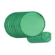 thumbnail image 3 of 10 ventiladores plegables de disco volador de 20 cm de diámetro, redondos, portátiles para decoración de viajes. Verde, 3 of 9