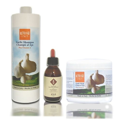 Alter Ego Italy Ever Ego Garlic Regenerating SET (w/ Garlic Shampoo