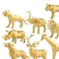 thumbnail image 3 of de animales de , de modelo de simulación, , ciervo, León, jirafa, juguete para , niñas, regalos de para 8 piezas CUTICAT Figuras Salvajes, 3 of 8