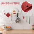 thumbnail image 6 of 6Pcs Red Cast Iron Handle Covers Heat Resistant, Silicone Rubber Mats Heat Pads, Silicone Assist Handle Holder, Hot Skillet Handle Covers Pot Grip, Nonslip Pan Holder Sleeve for Cookware, 6 of 7