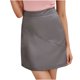thumbnail image 1 of Falda de cremallera de cadera de media longitud informal de estiramiento de cuero sexy de moda de mujer Wmkox8yi  FGJ643, 1 of 8