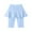 Blue, variant on Pants for Girls Back To School Clothes for Girls Knee Length Leggings with Skirt Ruffle Design for Kids Summer Stretchy Athletic Wear for Girls Up to 10 Years