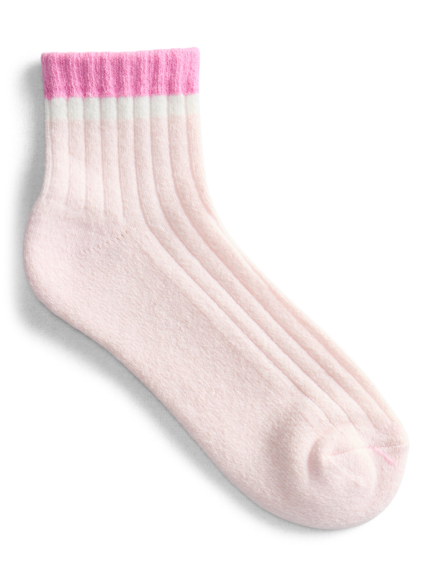 Joyspun Women’s Comfort Cozy Ankle Socks, 3-Pack, Size 4-10