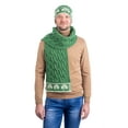 thumbnail image 3 of Three Shamrock Merino Wool Scarf, 3 of 4