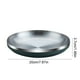 thumbnail image 3 of Stainless Steel Plates Chopsticks Spoons Tableware Portable Household Fruit Plates Multiple Colors Protected From Scalding Hands, 3 of 6