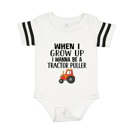 

Inktastic Power Pulling Future Tractor Puller Gift Baby Boy or Baby Girl Bodysuit
