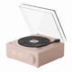 thumbnail image 1 of Altavoz de relaj de alarma de disco de vinilo, brazo columpio de fonógrafo reloj de vinilo altavoz para dormitorio, 1 of 8