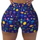 thumbnail image 2 of Balery Mathematics And Chemistry Pantalones cortos de entrenamiento estampados para mujer, sin costuras, ajustados, para gimnasio, yoga, correr, deportes, ejercicio activo, fitness.-Small, 2 of 8