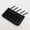 Black, variant on Fixed Hardtail Bridge 52.5mm Electric Guitar Bridge for 6 String TL Electric Guitar