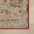 thumbnail image 4 of nuLOOM Cirella Traditional Medallion Washable Area Rug, 7' 10" x 10', Cirella Red, 4 of 7