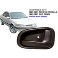 thumbnail image 2 of APA Replacement Brown Interior Door Handle for 1993 - 1997 Corolla Prizm Front or Rear Passenger Right Side 692051213002, 2 of 9