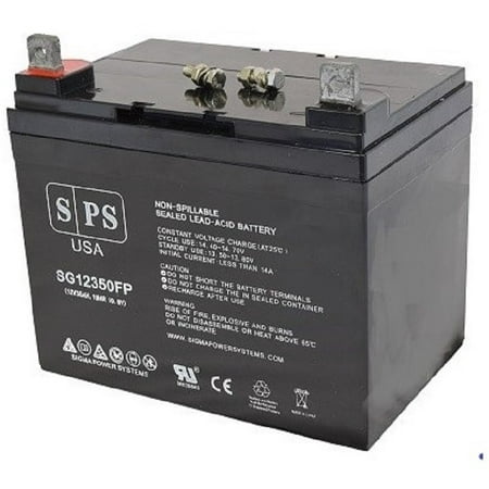 SPS Brand 12V 35Ah Replacement battery for Leisure Lift Scout M Series M1 M1 PBR M2