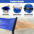 thumbnail image 3 of NeoMart 2 Pack Universal Pool Step Weights, 25L/50LB No Breaken Pool Ladder Weights for Above Ground Pools, Waterproof Pool Sand Stair Weights for Pool Steps, Easy&Quick Fill Sand (Blue), 3 of 14