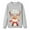 Kid-Grey, variant on Fiaer Merry Christmas Sweatshirts for Family Trendy Baggy Funny Reindeer Graphic Xmas Pullover Crew Neck Long Sleeve Warm Holiday Tops Kid 140