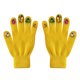 thumbnail image 2 of Guantes de uñas con diamantes de imitación para bricolaje, profesionales, mantienen el calor, engrosamiento, dedos completos, suaves, para manicura, amarillos, 2 of 12