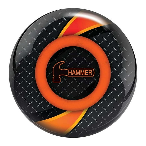 Hammer Turbine Bowling Ball - Black/Orange 15lbs