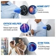 thumbnail image 3 of Muscle Massage Ball, Suction Cup Massage Ball Stress Relief Portable Muscle Relaxation  for Office, 3 of 7