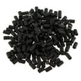 thumbnail image 2 of 200PCS 6mm Glue Heat Shrink Tubes Micro Rings Links Beads for Hair Extensions Black, 2 of 6