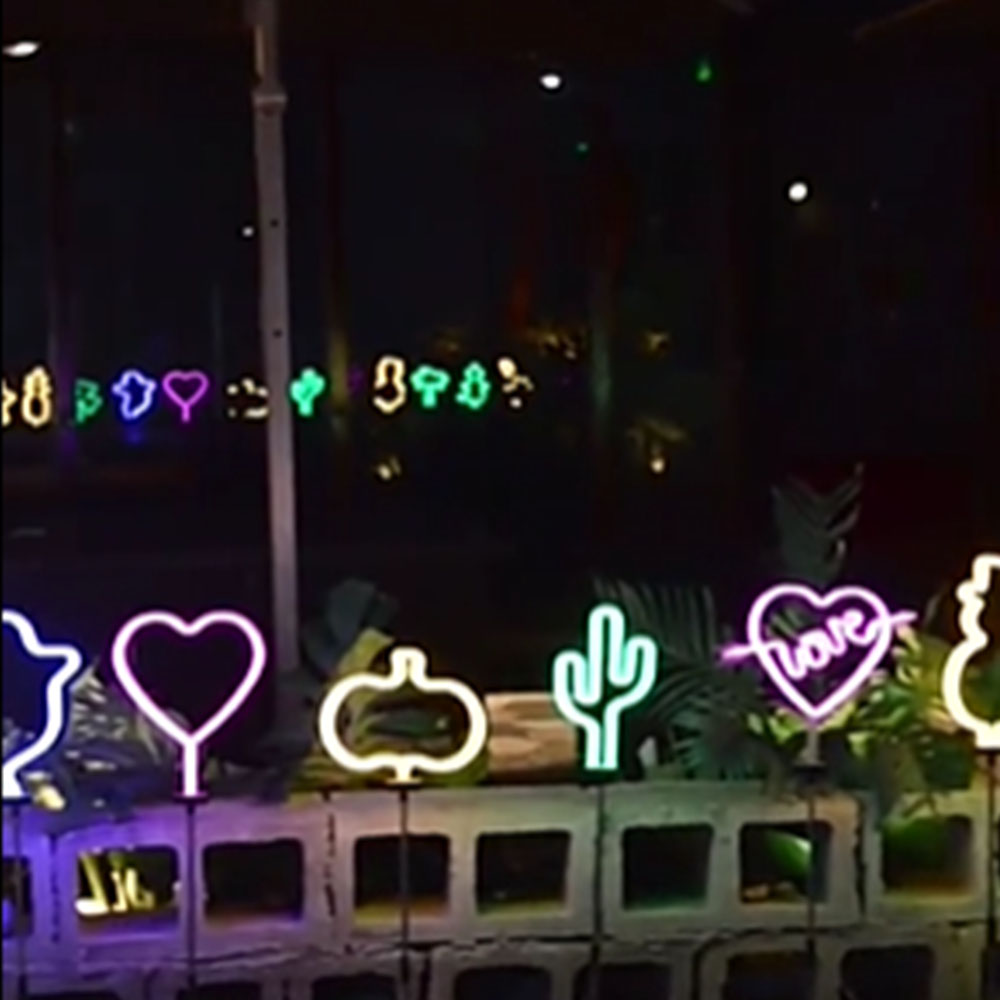 Solar Lights - Decorative Solar Neon Lights for Outdoor Lawn Yard Decoration - image 4 of 5