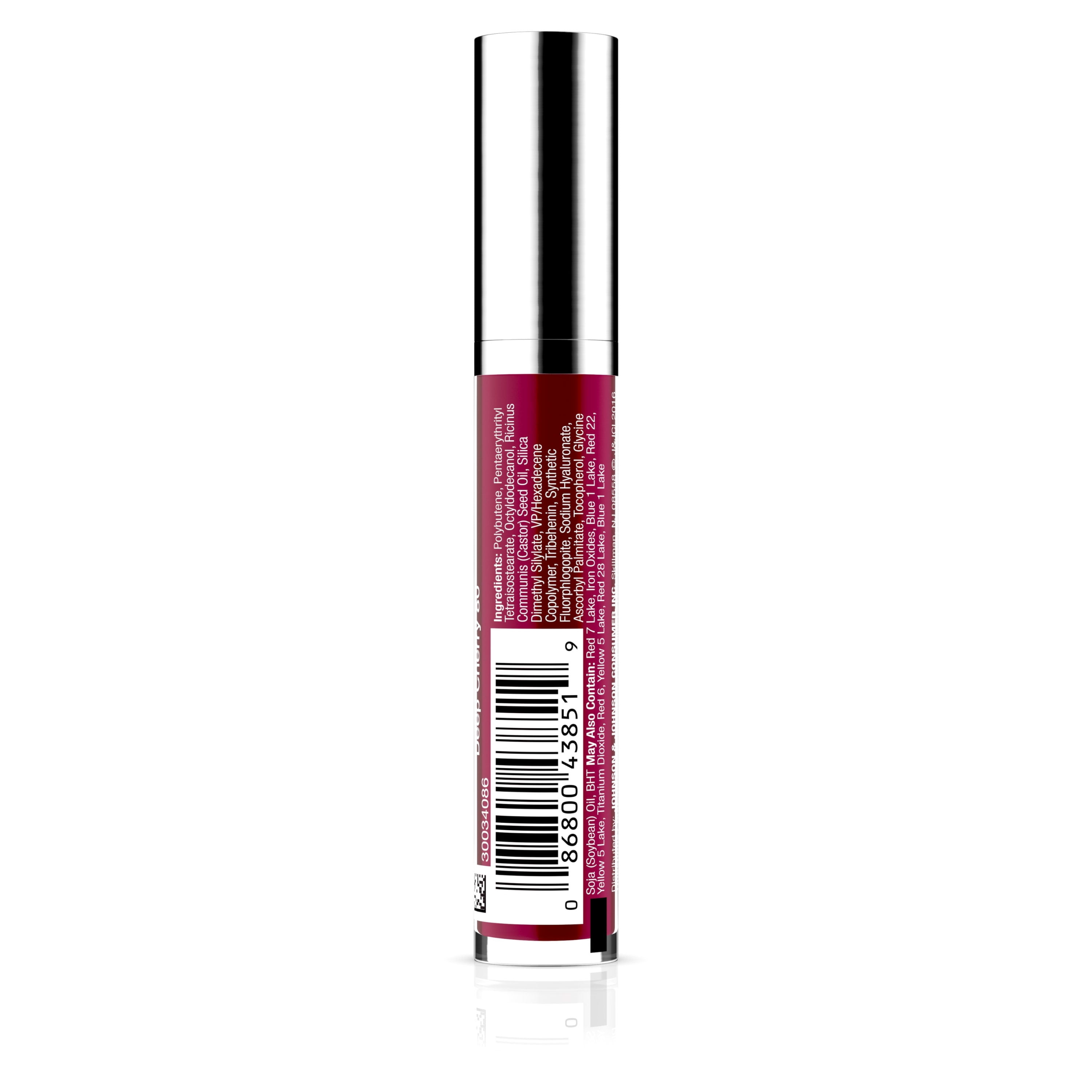 Neutrogena Hydro Boost Moisturizing Lip Gloss, 80 Deep Cherry, 0.1 oz