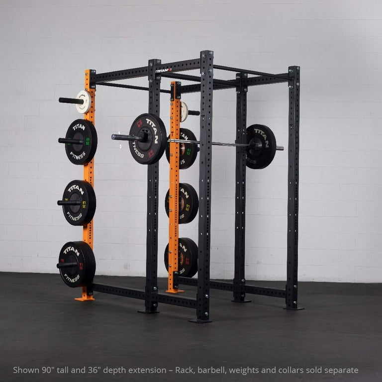 Kit D'extension Titan Fitness X-3 Series 80 - Orange - 24" De Profondeur
