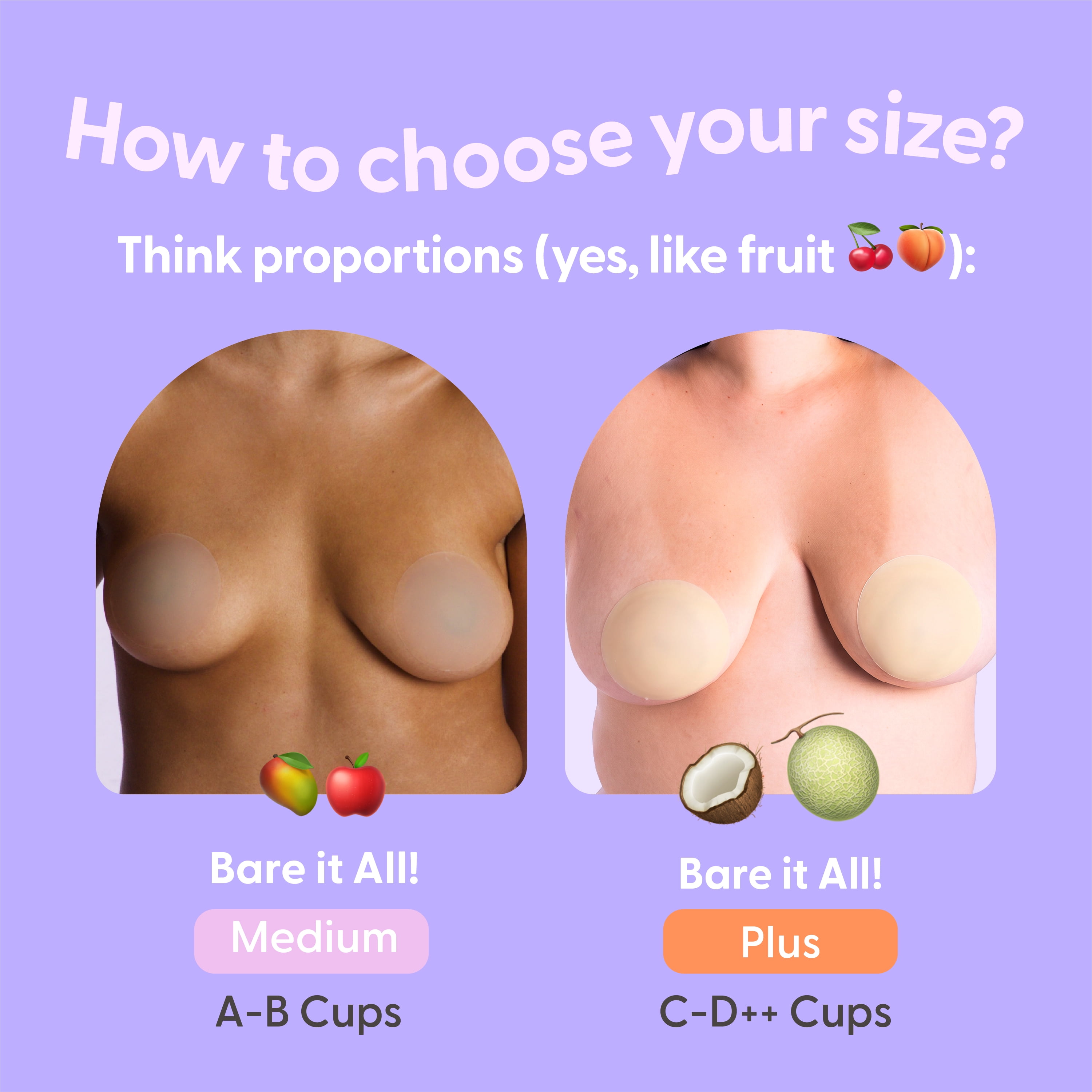 Nipskin Silicone Nipple Covers for Women, Reusable Waterproof Adhesive Pasties, Cappuccino Medium