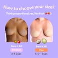 thumbnail image 6 of Nipskin Silicone Nipple Covers for Women, Reusable Waterproof Adhesive Pasties, Vanilla Medium, 6 of 13