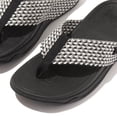 thumbnail image 2 of Sandalias Flip Flop FitFlop Surfa para mujer, color negro, talla 5, 2 of 5