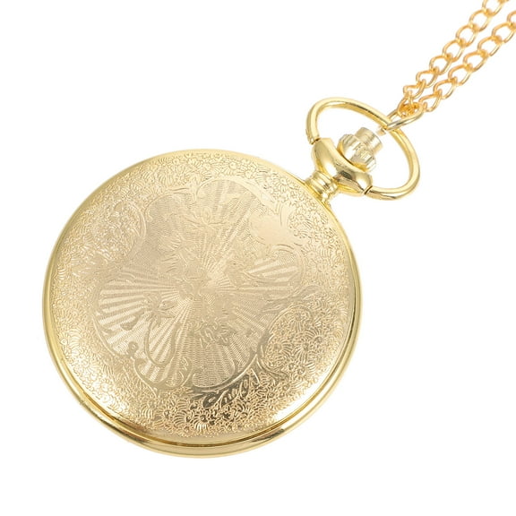 KAKOWELY 1pc Elegant Antique Pocket Watch With Chain | Vintage Mechanical Design | Classic Style Souvenir
