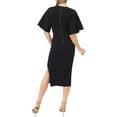 thumbnail image 2 of Ted Baker womens  Crewneck Midi Dress, XL, Black, 2 of 3