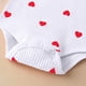 thumbnail image 5 of Conjuntos de blusas y camisas de cuello redondo y manga larga para bebés y niñas pequeñas, con estampado de corazones, volantes, pantalones, diadema, ropa, traje para niña, 5 of 7