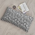 thumbnail image 6 of King Pillow Cases Standard Size - Creative checkered black white Soft Envelope Closure Microfiber Block Print Pillow Cover, Wrinkle Stain Resistant Travel Pillow Covers Standard Size 20x36in, 6 of 7