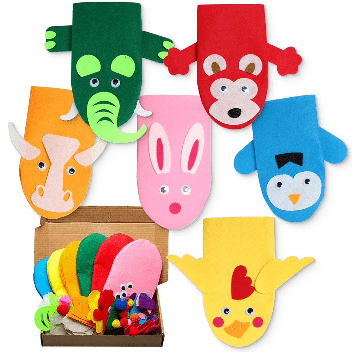 finger puppet making kits