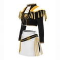 thumbnail image 4 of Halloween Popular Singers Idol Cosplay Costume, Stage Role Play Full Set Includes Outerwear, Short Sleeve T-Shirt and Skirt with Accessories, Cosplay Costume for Birthday Gathering for Adults, XXL, 4 of 5