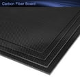 thumbnail image 5 of Uxcell Black 3K Carbon Fiber Plate Panel Sheets Carbon Fiber Board Plate Flexible 400 x 400 x 1mm 2 Pcs, 5 of 7