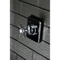 thumbnail image 2 of Kingston Brass KS3041BEX 3-Way Diverter Valve with Trim Kit, Polished Chrome, 2 of 5