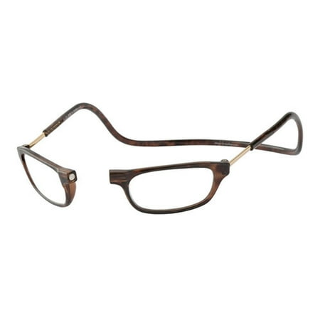 Clic Goggles Tort 300 Tortoise Reading Glasses Magnetically