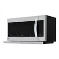 thumbnail image 3 of LG LMHM2237ST 2.2 Cubic Feet Over-The-Range Microwave Oven, Stainless Steel, 3 of 22