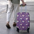 thumbnail image 3 of Purple Fairy Unicorn Pattern Luggage Cover Fashion Suitcase Cover Baggage Covers Fit 25-28 Inch Luggage (Go Travel), 3 of 5