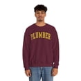thumbnail image 5 of Plumber Sweatshirt Gifts Crew Neck Shirt Long Sleeve Unisex, 5 of 7