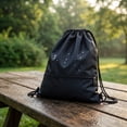 thumbnail image 2 of Drawstring Backpack With Front Zipper Pocket, Large Capacity Oxford Cloth Sports Sack Bag for Gym, Basketball, Travel, Outdoor Carry, 2 of 6