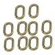 thumbnail image 1 of 10 Anillos Ovalados con Resorte, Clip de Resorte, Mosquetón Ovalado, Accesorio para Manualidades, Resorte de 25 mm Bronce, 1 of 6