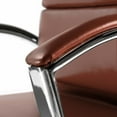 thumbnail image 4 of Bush Somerset Upholstered Faux Leather Executive Office Chair in Harvest Cherry, 4 of 5