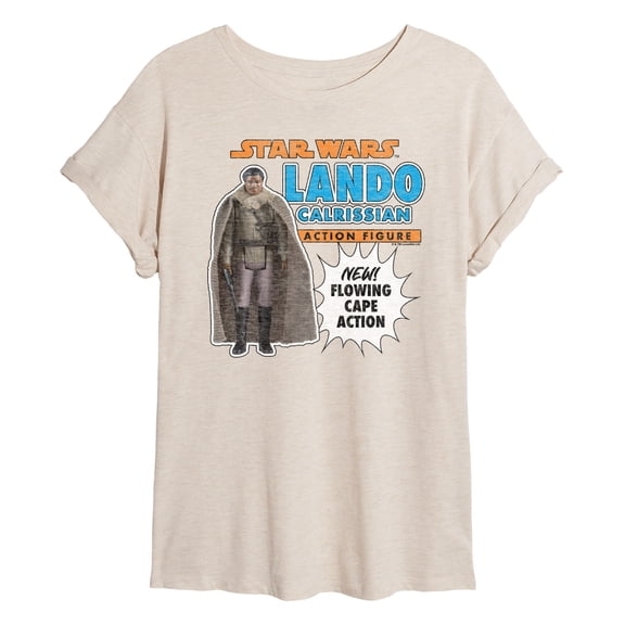 Star Wars - Lando Action Figure Women's Relaxed Fit T-Shirt