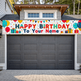 thumbnail image 6 of Happy Birthday Personalized Background Backdrop with Colorful Balloons and Gifts Banner for Party Supplies Photography Props Birthday Decoration, 6 of 7