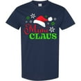 thumbnail image 3 of Inktastic Mimi Claus with Christmas Santa Hat and Snowflakes T-Shirt, 3 of 5