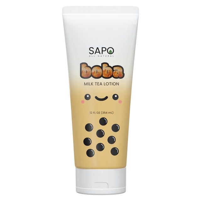 Loción Boba natural de Sapo: deleite su piel con una humedad dulce e hidratante inspirada en el té de burbujas